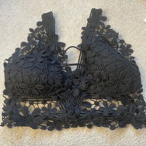 SHEIN Black Lace Bralette